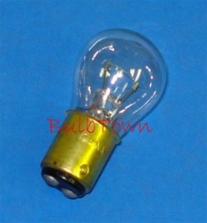 #1034 MINIATURE BULB BAY15D BASE - 12.8/14.0 Volt 1.80/0.59 Amps S8 Double Contact (DC) Index Bayonet (BAY15d) Base 200/5000 Average Rated Hours 2.00