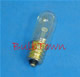  4T-4 1/2 C-1 9/16 130 VOLT E12 BASE - 130 Volt 0.03 Amp 4 Watt Clear T4-1/2 Candelabra Screw (E-12) Base, C-7A Filament Design. 2,000 Average Rated Hours, 1.56" Maximum Overall Length. 9/16" Maximum Outer Diameter 