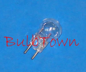  #29 MINIATURE BULB G5.3 BASE - 10 Volt .11 Amp G3-1/2 G5.3 Base, C-2R Filament Design. 3,000 Average Rated Hours, 0.94" Maximum Overall Length. #29 