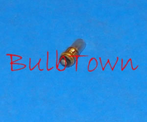 #36 MINIATURE BULB MIDGET FLANGE BASE - 5 Volt 0.072 Amp T-3/4, Midget Flange (SX3S) Base