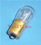  #1003 MINIATURE BULB BA15S BASE - 12.8 Volt .94 Amp B6 Single Contact (SC) Bayonet (BA15s) Base, 15 MSCP.  200 Average Rated Hours,  1.75" Maximum Overall Length. #1003 