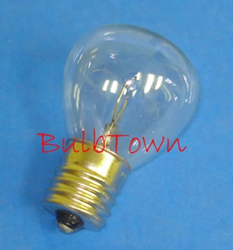 #1143K MINIATURE BULB E17 BASE - 12.5 Volt 1.98 Amp RP-11 Intermediate (E17) Base, C-2R Filament Design. 400 Average Rated Hours, 2.25" Maximum Overall Length
