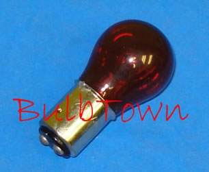  #1157NR NATURAL RED MINIATURE BULB BAY15D BASE - 12.8/14.0 Volt 2.1/0.59 Amp Natural Red S8 Double Contact (DC) Index Bayonet (BAY15d) Base. 32/3 MSCP, 1,200/5,000 Average Rated Hours 2.00" Maximum Overall Length 