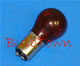 #1157NR NATURAL RED MINIATURE BULB BAY15D BASE - 12.8/14.0 Volt 2.1/0.59 Amp Natural Red S8 Double Contact (DC) Index Bayonet (BAY15d) Base. 32/3 MSCP, 1,200/5,000 Average Rated Hours 2.00" Maximum Overall Length