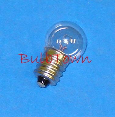  #1224K MINIATURE BULB E12 BASE - 32 Volt 0.16 Amp G6 Candelabra Screw (E12) Base, 4 MSCP C-2F Filament Design. 200 Average Rated Hours, 1.38" Maximum Overall Length 
