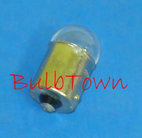  #1315 MINIATURE BULB BA15S BASE - 2.5 Volt 1.0 Amp G-5, Single Contact Bayonet (BA15s) Base 1.75 MSCP, C-6 Filament Design, 20 Average Rated Hours, 1.38" Maximum Overall Length 
