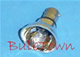  #60RB MINIATURE REFLECTOR BULB BA9S BASE - 60 Volt .05 Amp T-2 With Reflector, 1800EFC MSCP CC-7A Filament Design. 7,500 Average Rated Hours, 1.16" Maximum Overall Length 