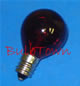  5G-9 1/2/C/24 VOLT TRANSPARENT RED GLOBE E12 BASE - 24 Volt 5.0 Watt Transparent Red G9-1/2 Globe Candelabra Screw (E-12) Base C-2V Filament Design. 1,500 Average Rated Hours. 1.80" Maximum Overall Length. 1-1/5" Maximum Outer Diameter. 5G-9 1/2 C 24V TR  