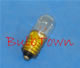  #1474 MINIATURE BULB E10 BASE - 14V Volt 0.17 Amp T3 Miniature Screw (E-10) Base, 1.70 MSCP C-2V Filament Design. 250 Average Rated Hours, 1.19" Maximum Overall Length 