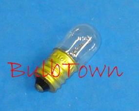  #1841 MINIATURE BULB E12 BASE - 24 Volt 0.17 Amp 4.08 Watt T4 Candelabra Screw (E12) Base, 1.70 MSCP C-2F Filament Design. 1.38" Maximum Overall Length. 250 Average Rated Hours. 1/2" Maximum Outer Diameter 