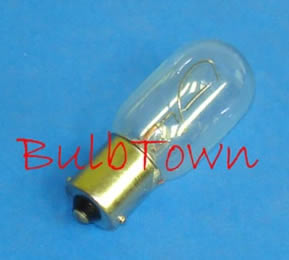 #1940 MINIATURE BULB BA15S BASE - 14 Volt 3.57 Amp 49.98 Watt T7 Single Contact Bayonet (BA15S) Base, C-8Z Filament Design. 2.16" Maximum Overall Length. 300 Average Rated Hours. 7/8" Maximum Outer Diameter