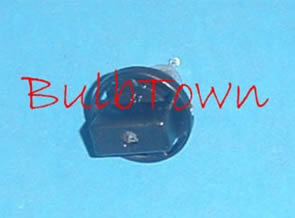 #2033 MINIATURE BULB PRINTED CIRCUIT (PC) SOCKET BASE - 13.5 Volt .22 Amp T2-1/4 Halogen Printed Circuit (PC) Socket Base Lamp, 2.5 MSCP, CC-6 Filament Design, 1.18" Maximum Overall Length, 2,000 Average Rated Hours