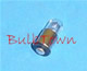  #251 MINIATURE BULB MIDGET FLANGE BASE - 2.47 Volt 0.3 Amp T1-3/4 Midget Flange Base, 0.45 MSCP C-2R Filament Design, 10,000 Average Rated Hours, 0.63" Maximum Overall Length.  #251 