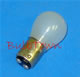  #306IF FROSTED MINIATURE BULB BA15D BASE - 28 Volt 0.51 Amp Inside Frosted S-8, Double Contact (BA15D) Base, C-2V Filament Design. 300 Average Rated Hours, 2.0" Maximum Overall Length 