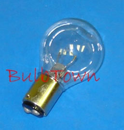  #310 MINIATURE BULB BA15D BASE - 28 Volt 0.9 Amp S-11 Double Contact (BA15D) Base, 32 MSCP, C-2V Filament Design. 300 Average Rated Hours, 2.38" Maximum Overall Length 