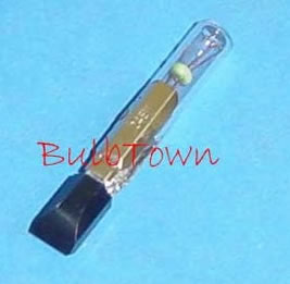 #24E1 MINIATURE BULB SLIDE BASE 1 - 24 Volt 0.35 Amp T2 Slide Base 1, 600EFC MSCP C-2F Filament Design. 7,000 Average Rated Hours, 1.69" Maximum Overall Length