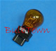 #3057NA NATURAL AMBER MINIATURE BULB PLASTIC WEDGE BASE - 12.8/14.0 Volt 2.1/0.48 Amp Natural Amber S-8, Plastic Wedge Base, 24 MSCP C-6/C-6 Filament Design, 1,200/5,000 Average Rated Hours, 2.09" Maximum Overall Length