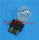 #3155 MINIATURE BULB PLASTIC WEDGE BASE - 12.8 Volt 1.6 Amp S-8,  Plastic Wedge Base, 21 MSCP C-6 Filament Design, 1,500 Average Rated Hours. 2.09" Maximum Overall Length.  #3155 