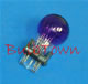  #3157P PURPLE MINIATURE BULB PLASTIC WEDGE BASE - 12.8/14.0 Volt 2.1/0.48 Amp Painted Purple S-8, Plastic Wedge Base, C-6/C-6 Filament Design, 1,200/5,000 Average Rated Hours, 2.09" Maximum Overall Length 