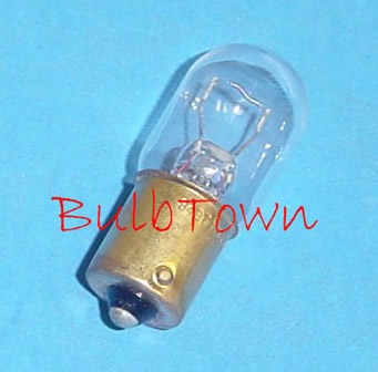  #3497 MINIATURE BULB BA15S BASE - 12.8 Volt 2.1 Amp T6 Single Contact Bayonet Base (BA15S) Base Lamp, 45 MSCP, C-6 Filament Design, 2.0" Maximum Overall Length, 600 Average Rated Hours 