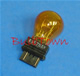  #4157NAK NATURAL AMBER KRYPTON LONG LIFE MINIATURE BULB PLASTIC WEDGE BASE - 12.8/14.0 Volt 2.23/0.59 Amp Natural Amber Krypton Filled Long Life S-8, Plastic Wedge Base, 24/2.2 MSCP C-6/C-6 Filament Design, 4,000/10,000 Average Rated Hours, 2.09" Maximum Overall Length 