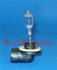  #894 12.8V/37W T-3 1/4 AUTOMOTIVE HALOGEN RIGHT ANGLE PREFOCUS BASE - 12.8 Volt 37 Watt 2.93 Amp T-3 1/4 Automotive Halogen Right Angle Prefocus Base 940 MSCP, C-6 Filament Design. 2.68" Overall Length, 200 Average Rated Hours 