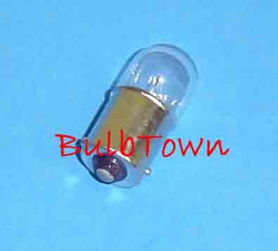 #5007 MINIATURE BULB BA15S BASE - 12 Volt .42 Amp (R5W) T-5 Single Contact (BA15S) Bayonet Base 4 MSCP C-2R Filament Design. 200 Average Rated Hours, 1.55" Maxium Overall Length. #5007