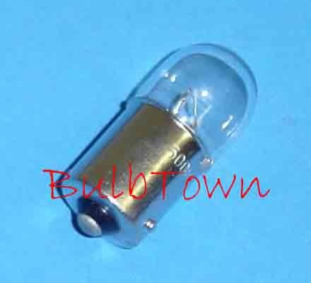 #5008 MINIATURE BULB BA15S BASE - 12 Volt 0.83 Amp (R10W) T-5 Single Contact (BA15S) Bayonet Base, 10 MSCP C-2R Filament Design. 200 Average Rated Hours, 1.55" Maxium Overall Length. #5008