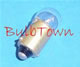 #53 MINIATURE BULB BA9S BASE - 14.4 Volt 0.12 Amp, G3-1/2 Miniature Bayonet (BA9S) Base, C-2V Filament Design, 1.0 MSCP. 1,000 Average Rated Hours, 0.94" Maximum Overall Length. #53