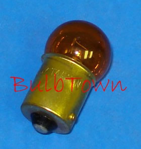  #97A MINIATURE BULB BA15S BASE - 13.5 Volt 0.69 Amp G6 Single Contact Bayonet (Ba15S) Base, C-6 Filament Design.  5,000 Average Rated Hours,  1.44" Maximum Overall Length. #97A 