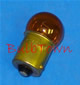 #67NA NATURAL AMBER MINIATURE BULB BA15S BASE - 13.5 Volt 0.59 Amp G-6 Single Contact (SC) Bayonet (BA15S) Base, C-2R Filament Design, 5,000 Average Rated Hours, 1.44" Average Overall Length #67NA