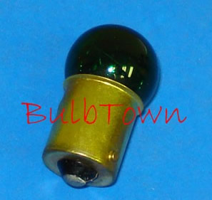  #67NG NATURAL GREEN MINIATURE BULB BA15S BASE - 13.5 Volt 0.59 Amp G-6 Single Contact (SC) Bayonet (BA15S) Base, C-2R Filament Design, 5,000 Average Rated Hours, 1.44" Average Overall Length #67NG 