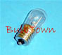  6S6/7 6 WATT 120V S6 MINIATURE BULB E17 BASE - 6 Watt S6 Clear Intermediate (E17) Base 120 Volt, 41 Lumens, C-7A Filament Design. 1,500 Average Rated Hours, 1.81