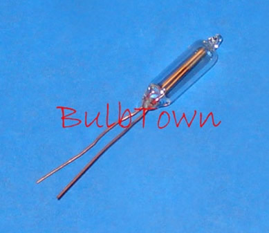  A1A (NE-2) NEON GLOW BULB WIRE TERMINAL BASE - 1/17 Watt 105/125 Volt T-2 Neon Glow Miniature Bulb Wire Terminal Base.  Breakdown Voltage Max (AC) 65, Breakdown Voltage Max (DC) 90, Series Resistance 150, 25,000 Average Rated Hours 