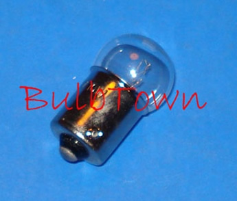  CE1 MINIATURE BULB BA15S BASE - 10.8 Watt 36 Volt .30 Amp G-6 Miniature Bulb Single Contact (S.C.) Bayonet (BA15s) Base C-2V Filament Design 300 Average Rated Hours. 1.44" Maximum Overall Length, 3/4" Maximum Outer Diameter 