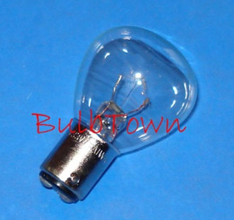  CE12 MINIATURE BULB BA15D BASE - 33 Watt 36/40 Volt .8 Amp RP-11 Miniature Bulb Double Contact (D.C.) Bayonet (BA15d) Base C-2V Filament Design 300 Average Rated Hours. 2.25" Maximum Overall Length, 1.42" Maximum Outer Diameter