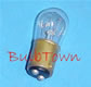  6S6DC/30V MINIATURE BULB BA15D BASE - 6 Watt S6 Clear Double Contact (Ba15d) Base 30 Volt, 4.1 MSCP, C-6 Filament Design. 1,500 Average Rated Hours, 1.82" Maximum Overall Length.  6S6DC-30V  