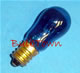 6S6/BLUE/130V MINIATURE BULB E12 BASE - 6 Watt S6 Transparent Blue Candelabra (E12) Base 130 Volt. 1,500 Average Rated Hours, 1-7/8" Maximum Overall Length. 6S6/Blue