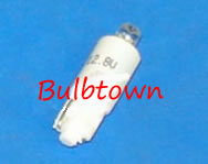  LM0506WB-W LED MINIATURE BULB WEDGE BASE - 6.30 Volt 20.0 Mili Amp (mA) 0.12 Design Watts T-1-3/4 Sub-Miniature LED Plastic Wedge Base 360 Degree Viewing Angle 0.55 Luminous Flux 100,000 Average Rated Hours. Replaces #56,#79,#86 