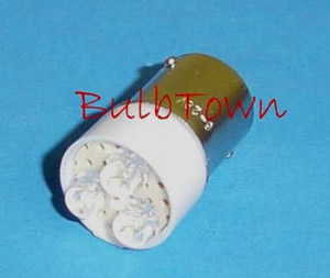 T5.5 6V-28V WHITE L.E.D. MINIATURE BULB BA15S BASE - White L.E.D. T5-1/2 Clear Single Contact (Ba15S) Base 6 Volt-28 Volt AC/DC. 100,000 Average Rated Hours, 1.30" Maximum Overall Length, 0.67" Maximum Overall Diameter