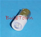  T3-1/4 6V-28V WHITE L.E.D. MINIATURE BULB BA9S BASE - White L.E.D. T3-1/4 Single Contact  Miniature Bayonet (BA9S) Base 6 Volt-28 Volt AC/DC. 100,000 Average Rated Hours, 1.00" Maximum Overall Length, 0.39" Maximum Overall Diameter 
